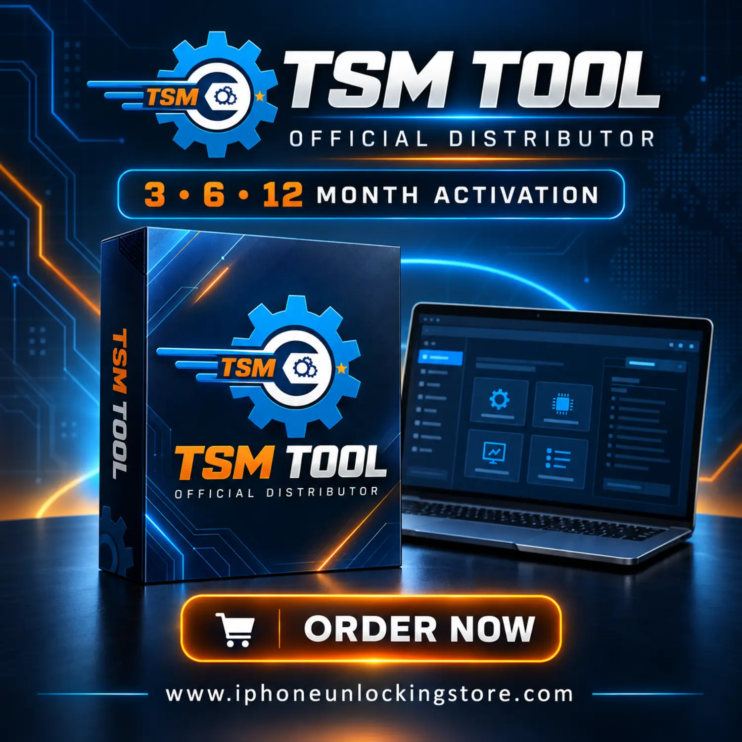 TSM Tool official distributor activation product for 3, 6 and 12 months