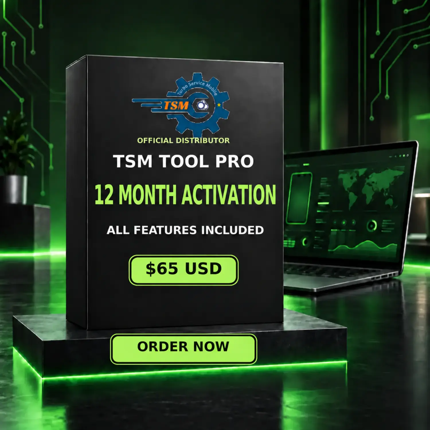 TSM Tool PRO 12-month activation with all features included